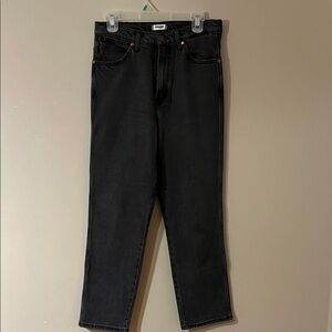Wrangler Women's Black Straight Jeans
